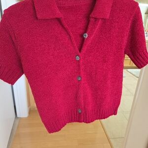 Bundle2 $30 Eligible. Elegant Red Women's Cardigan